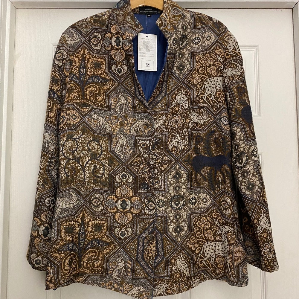 THE MET Persian Star Tapestry Jacket ~ metropolitan museum of art M